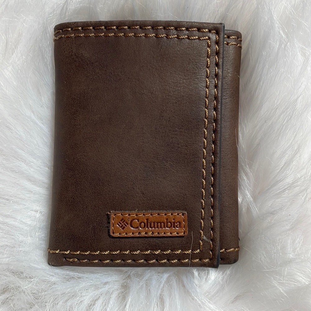 Mens Columbia RFID-Blocking Trifold Wallet